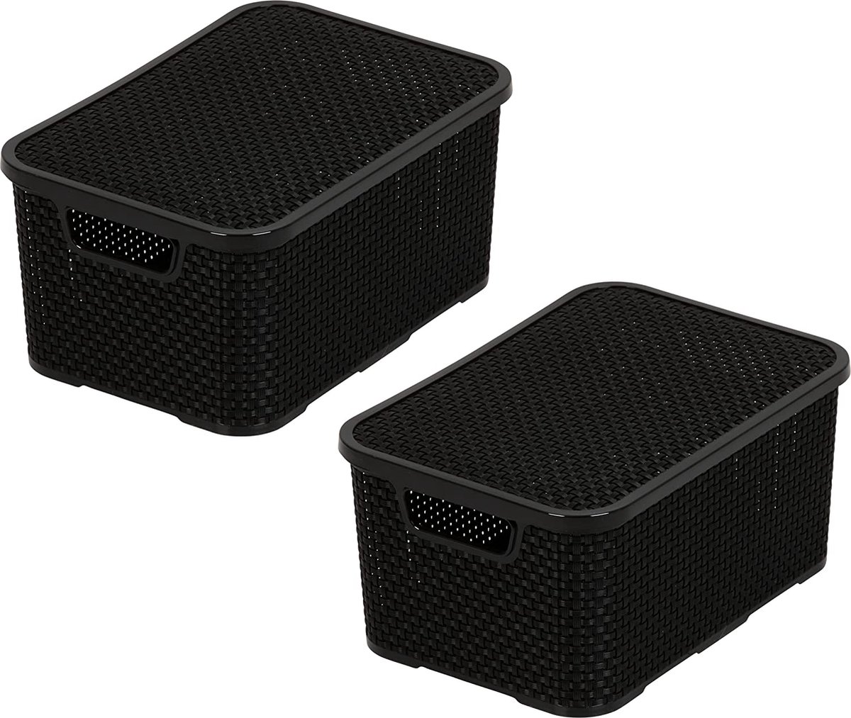 BranQ Home essential Universeel, multifunctioneel rek in bamboedesign, BPA-vrij kunststof, 4 manden, crème