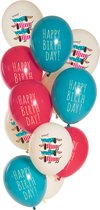 Folat - Ballonnen birthday doggy (12 stuks - 33 cm)