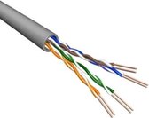Logilink CQ1100U - Cat 5 UTP-kabel - Zonder connector - 100 m - Grijs