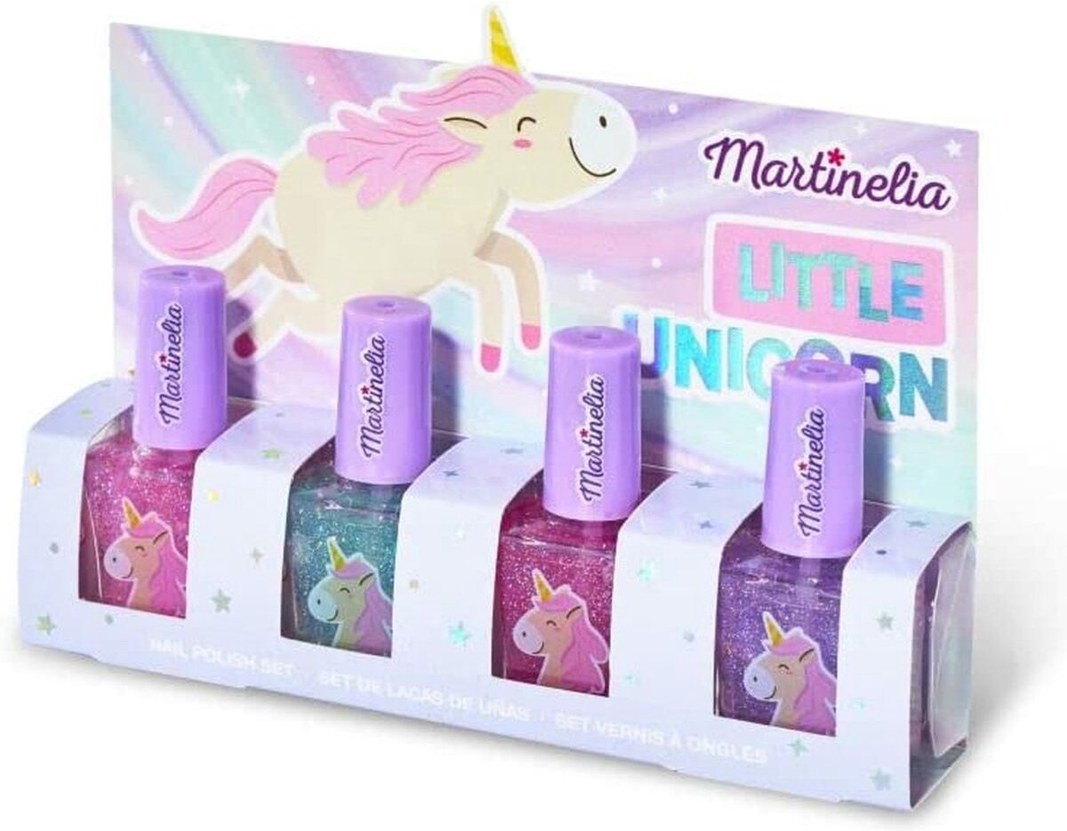Nail polish Martinelia Little Unicorn Multicolour 4 Pieces Set