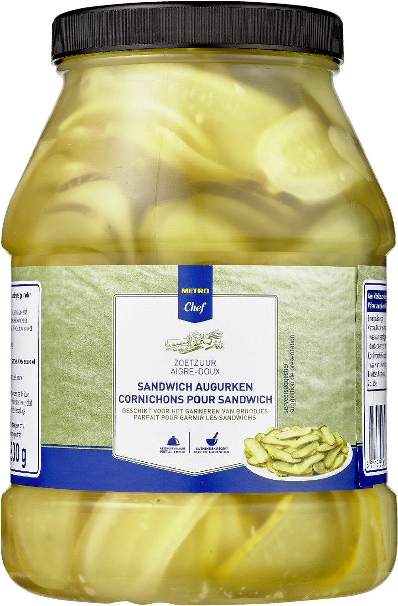 METRO Chef Sandwich augurken 2300 gram