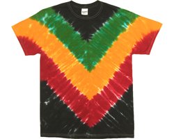 TCH Tie Dye T-shirt Vee Rasta XXL