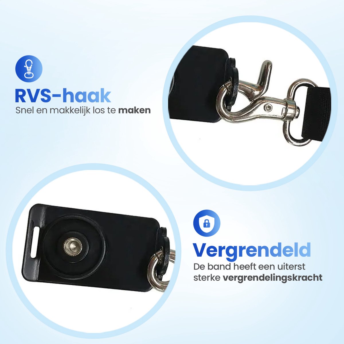 Sunya Camera Polsband, Snel loskoppelbare camerariem