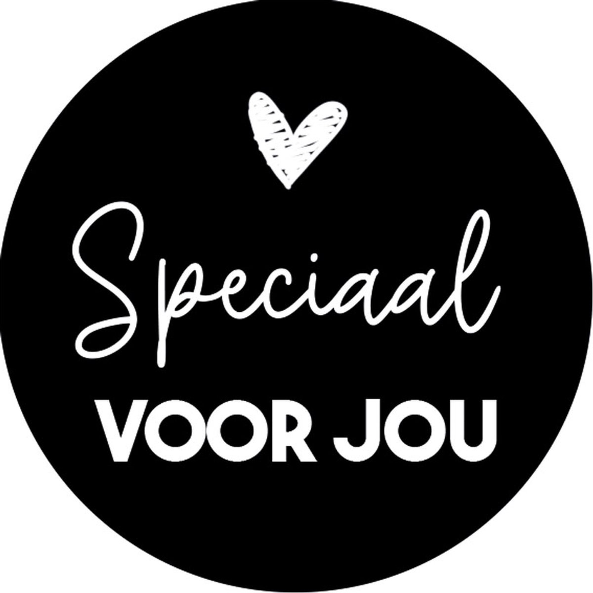 Sticker Speciaal voor jou - cadeausticker - sluitsticker cadeau - sticker inpakken - 20 stuks