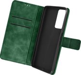 Folio-hoes geschikt voor Xiaomi Redmi Note 11 Pro 5G Forcell Tender Book Groen