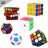 Afbeelding van het spelletje Moyu Speed Cube Kubus Pakket 6 stuks - vakantie plezier pakket 2x2 3x3 4x4 cube ball magic cube smart cube kubus – Magic Puzzel Kubus – Educatief Speelgoed – Smartgames voor Kinderen en Volwassenen – Breinbrekers