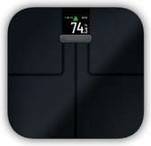 Bol.com Garmin Index S2 - Slimme Weegschaal - Personenweegschaal - Bluetooth - WiFi - BMI - Spiermassa - Zwart aanbieding