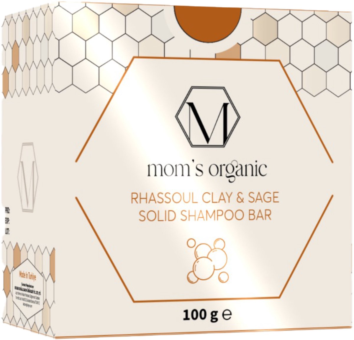 Mom's Organic - Shampoo Rhassoul Clay & Sage