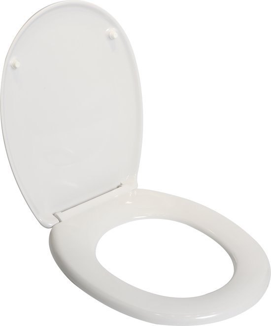 SENSEA - Abattant WC SPARTA - Soft Close - Ovale - Plastique Duroplast -  Couleur blanc