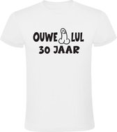 Ouwe lul 30 jaar Heren T-shirt - verjaardag - 30e verjaardag - jarig - dertig - grappig - cadeau