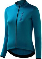 SPIUK Maillot Anatomique Manches Longues Femme - Turquoise - S