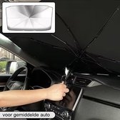 Pare-soleil / parapluie de voiture - Pare-brise intérieur de voiture - Pliable - Protection contre la chaleur et les UV - 142 x 80 cm