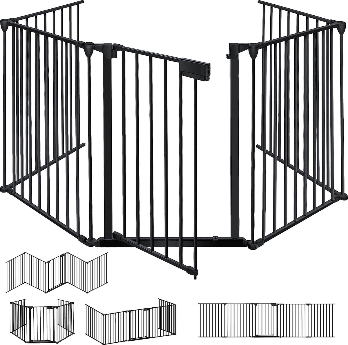 Veiligheidshekje mdf wit 70x205 - Honden-accessoires