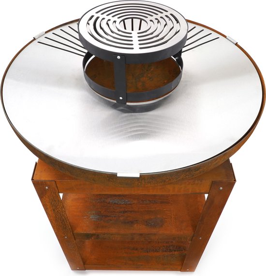 HEAT Outdoor Living Turret Grill voor Bakka - Staal - 30x30x16 cm van HEAT Outdoor Living — afbeelding 3