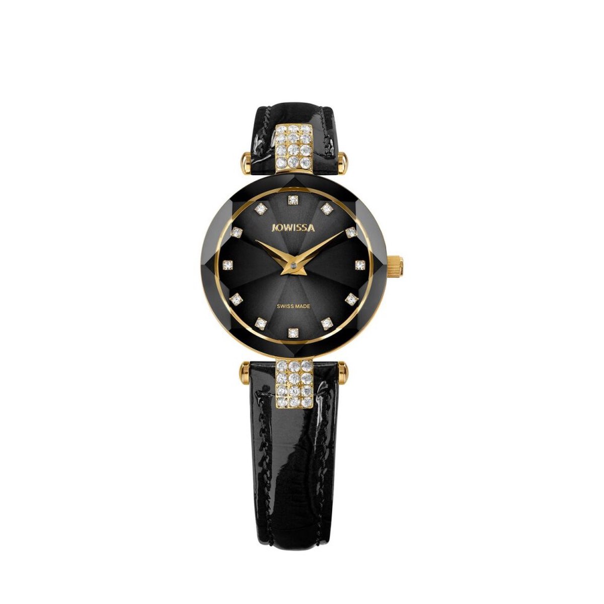 Jowissa - J5.614.S - Polshorloge - Dames - Quartz - Facet Strass