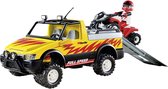 Playmobil Pick-up & Red Racing Quad