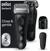Braun Series 8 8560cc - Rasoir Électrique - Station SmartCare - Étanche - Noir