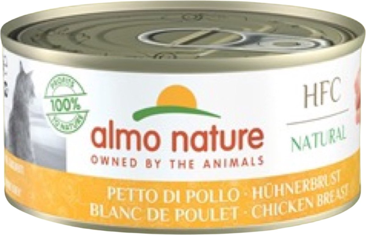 Almo Nature - Daily Menu Mousse Met Kip - Kattenvoer - Natvoer - 24X85 gram - Voordeelverpakking