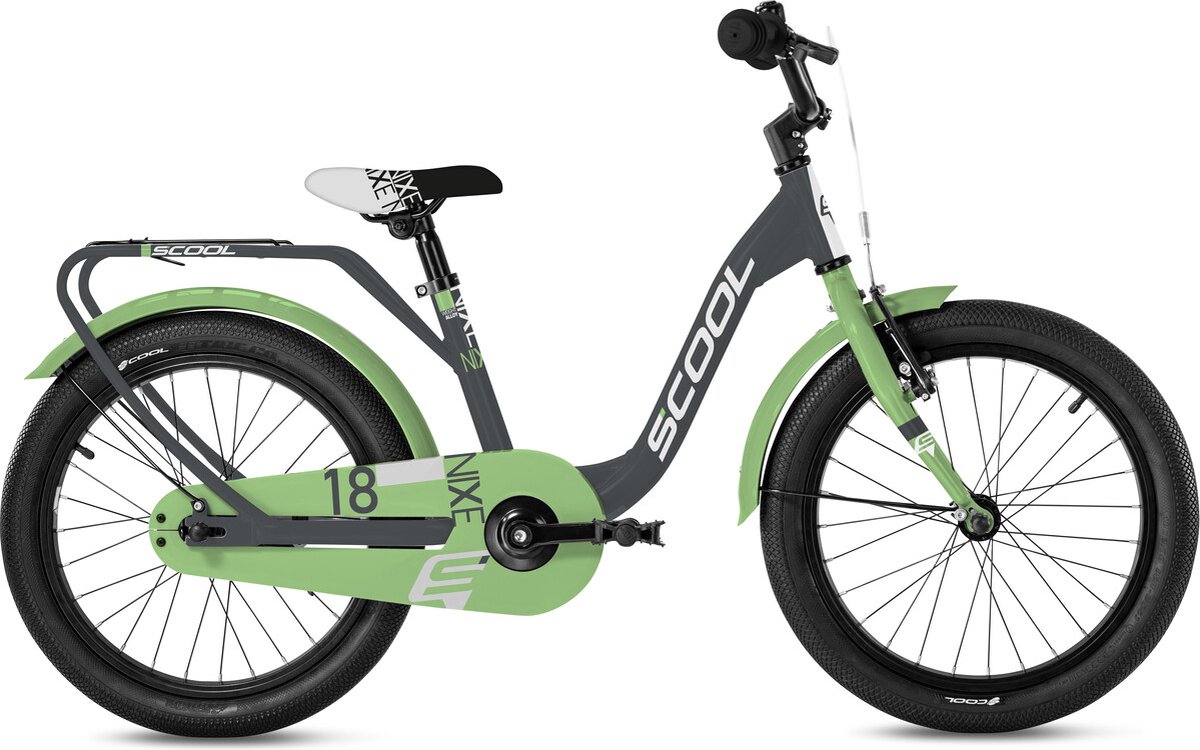 s'cool niXe alloy 18 Kinderen, grijs/groen