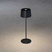 Konstsmide Tafellamp - Positano Zwart Loungelamp - Ø 11 Cm - Zwart