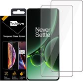 2x Screenprotector geschikt voor OnePlus Nord 3 – Gehard Glas - Proteqt+
