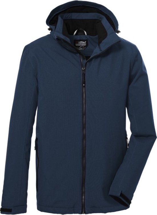 Killtec winterjas heren - functionele winterjas heren - 39705 - blauw - maat XXL