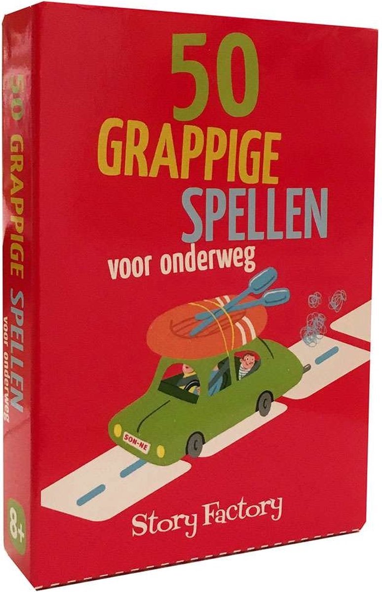 50 Grappige Spellen voor Onderweg 50 Grappige Spellen voor Onderweg