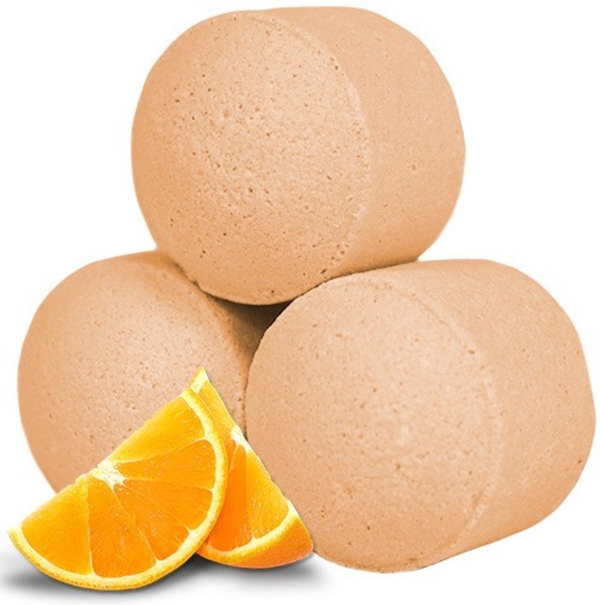 Mini Bruisballen Sinaasappel - Chill Pills - 15 stuks - 2.5cm p/s - Kleine Bad Bommen
