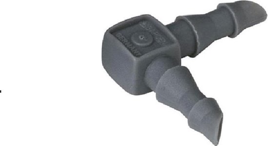 Micro-Drip L-stuk 4,6 mm 10 stuks | Verbindingsstuk aanvoerbuis 3/16 inch Gardena