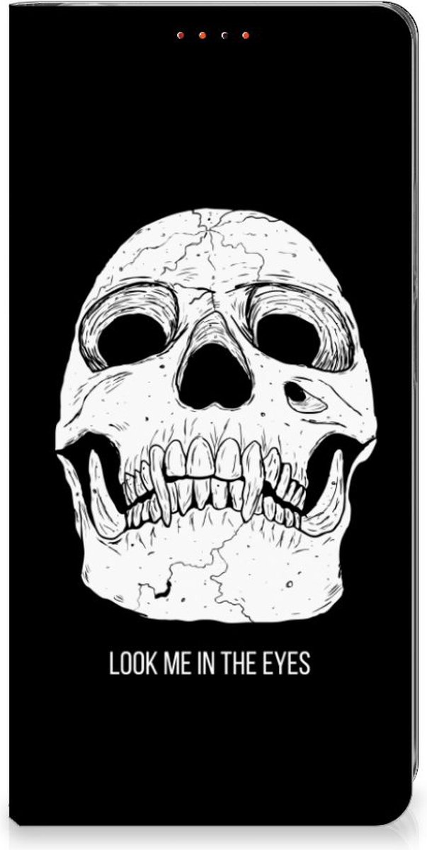 Mobiel BookCase Xiaomi Redmi Note 12 Pro Plus Skull Eyes