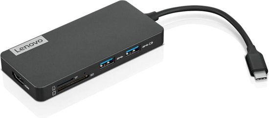 USB Hub Lenovo 4X90V55523 Black