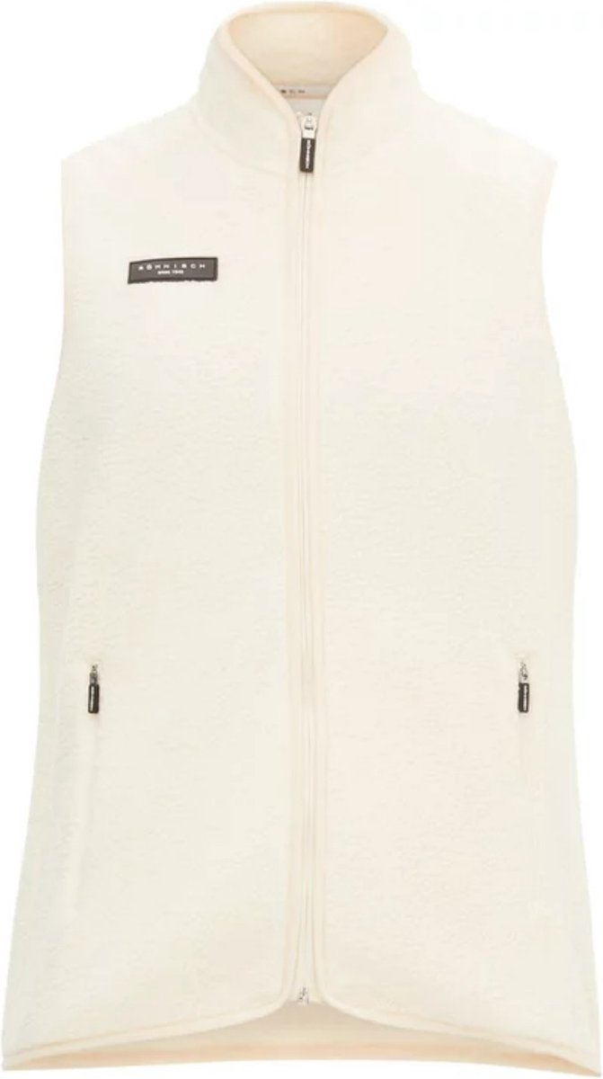 Röhnisch Jolene Pile Vest Bodywarmer Swan Wit