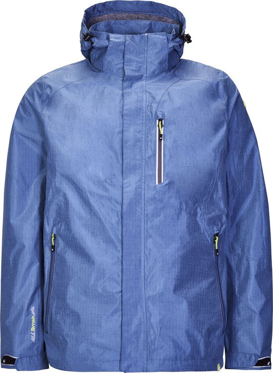 killtec heren Functionele korte broek/korte broek met riem KOS 11 MN BRMDS, deep water, 48, 42826-000