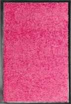 vidaXL - Deurmat - wasbaar - 40x60 - cm - roze