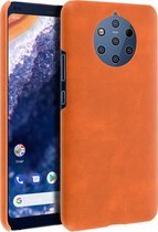 Hoes Geschikt voor Nokia 9 PureView Vintage effect Stevige en dunne Bescherming – Oranje