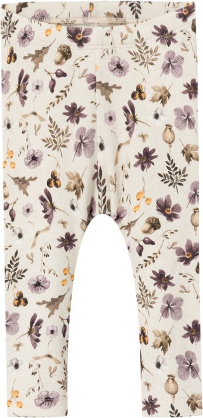 NAME IT NBMORSON Pantaloni Di Stoffa Per Ragazzini - Peyote Melange - 95% Cotone 5% Elastan - Vita Elastica - 4