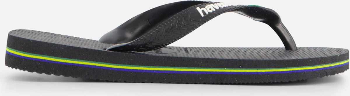 Havaianas Brasil logo Slippers - Zwart
