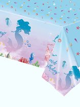 Zeemeerminnen tafelkleed - 1 stuk - Wegwerp - Plastic - Kinderfeestje - Birthday - Mermaid