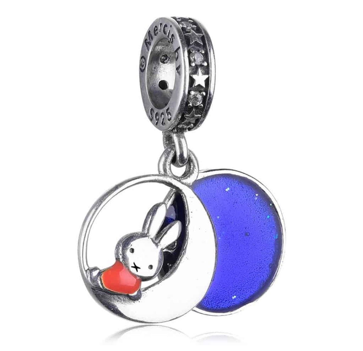 MariaFonte Bead Hanger Charme 25 jaar Compatibel Met Alle Merken