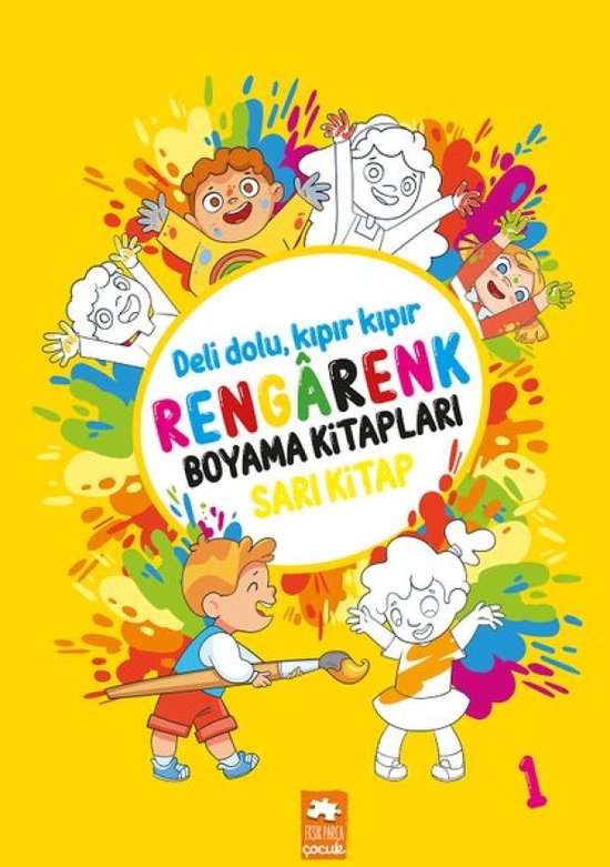 Rengarenk Boyama Kitapları Sarı Kitap, Kolektif 9786256397170