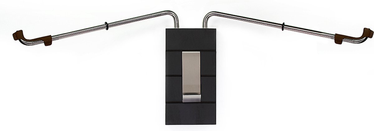 Opossum Square-Fiets-Ophangsysteem-Zwart/RVS-75 cm