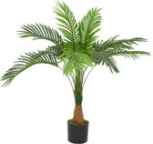 Kunstpalm 80 cm | Palm Kunstplant | Kunst palmplant | Kunstpalm Binnen | Kunstplanten voor Binnen
