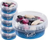 6 Pots de Kindlys Plateau de Smorredrop á 120 grammes - Value Pack Candy