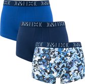 Hom Korte short - 3 Pack t036 Blue - maat M (M) - Heren Volwassenen - Katoen/elastaan- 402663-t036-M