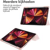 iMoshion Tablet Hoes Geschikt voor iPad Pro 11 (2022) / iPad Pro 11 (2021) / iPad Pro 11 (2020) / iPad Pro 11 (2018) - iMoshion Trifold Hardcase Bookcase - Roze