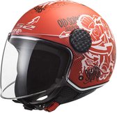 Ls2 Of558 Sphere Lux Skater Jet Helm Rood XL
