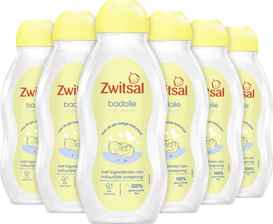 Zwitsal Baby Badolie - 6 x 200 ml - Voordeelverpakking van Zwitsal — afbeelding 3