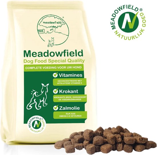 Meadowfield dog food master class salmon & rice hondenvoer 12,5 kg