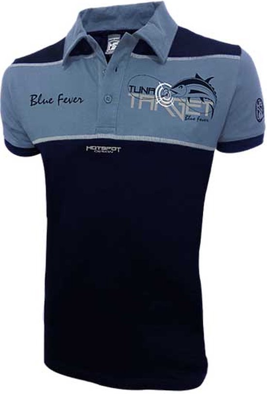 Hotspot Design Tuna Target 2.1 Poloshirt Met Korte Mouwen Blauw,Zwart M Man