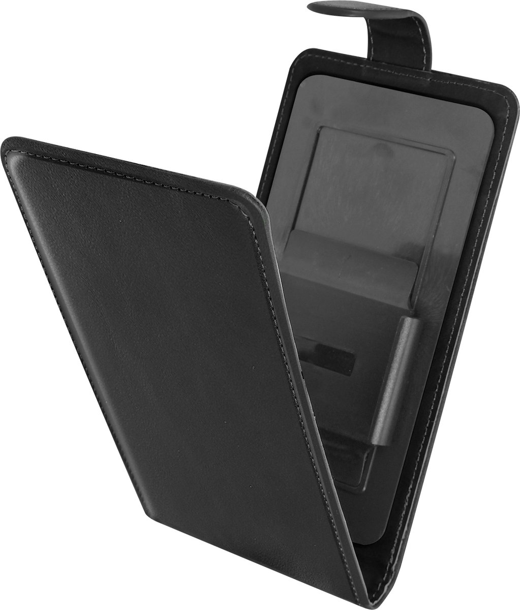 Avizar Foliohoes Magneetkaarthouder 65 x 130 mm, Slide cover voor smartphone, Zwart